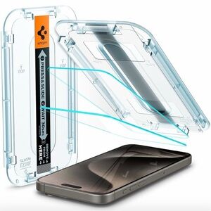 Spigen Screen Protector - iPhone 15 pro max -  easy installation